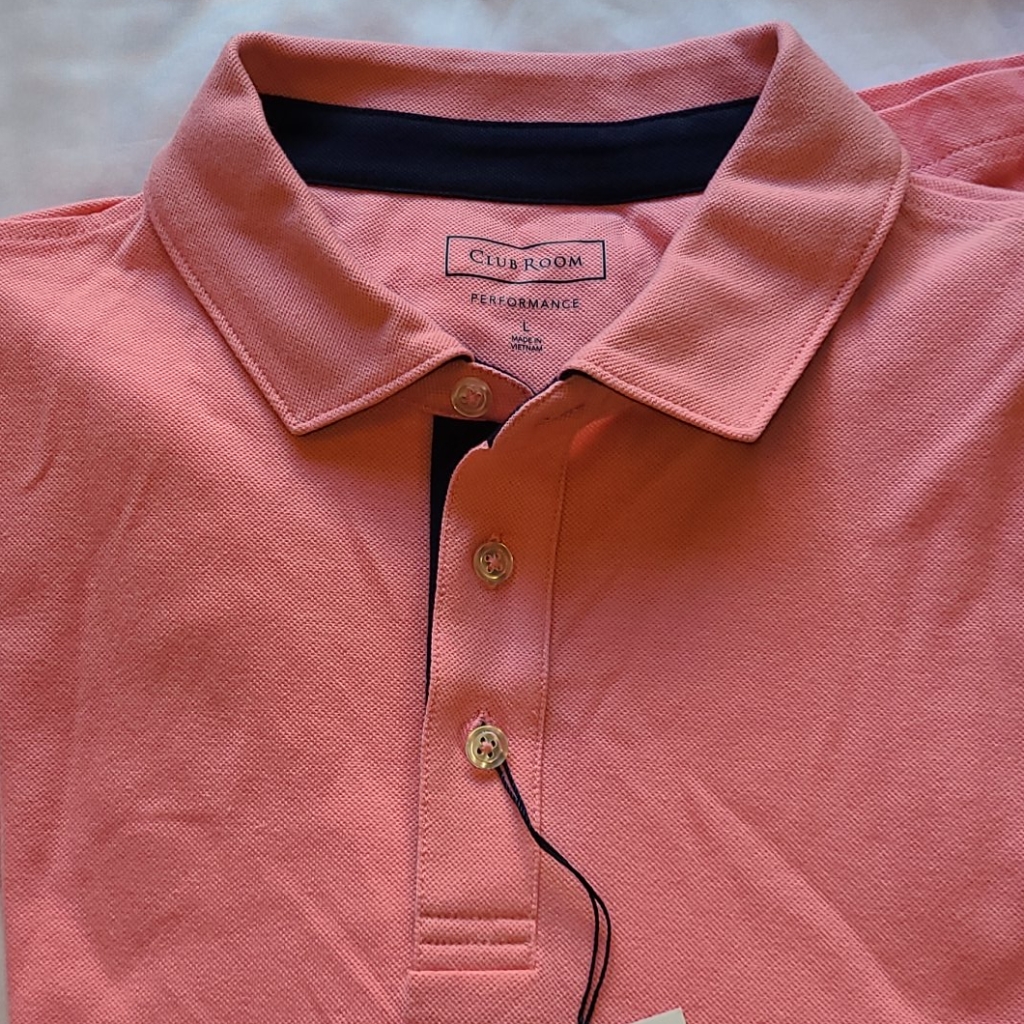 Club Rm Polo Long-Sleeve Pink